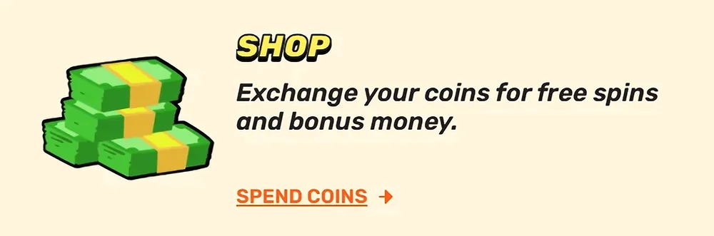Spend Coins in Shop