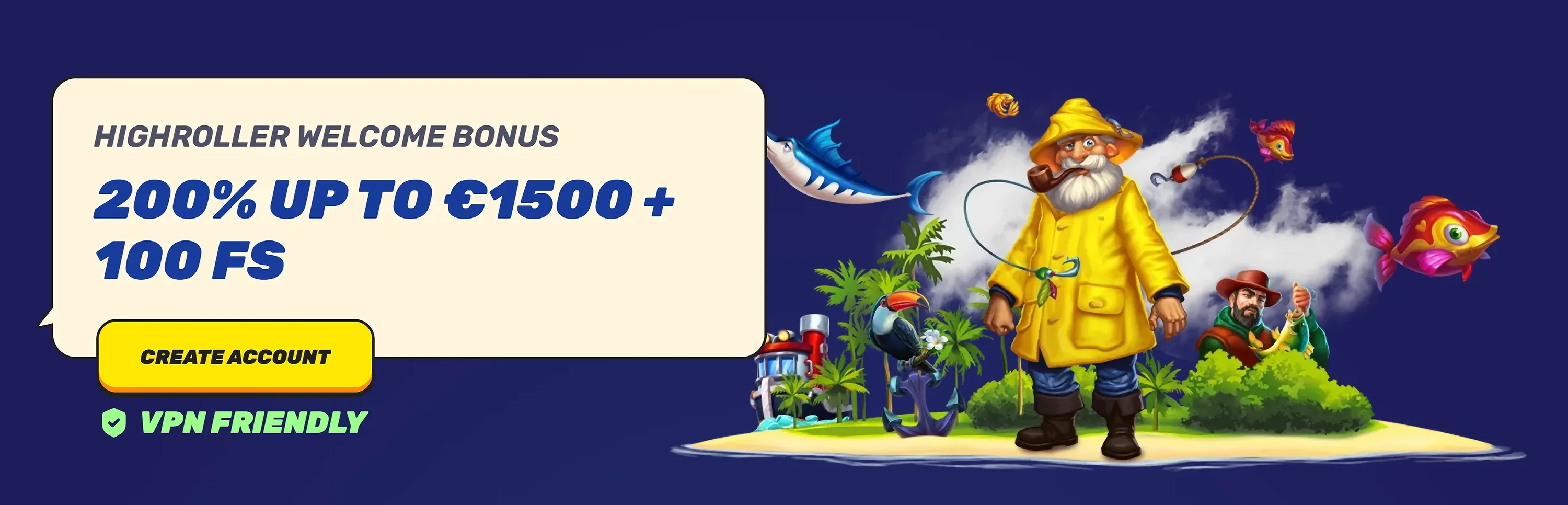 Highroller Welcome Bonus